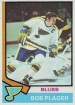 1974-75 Topps #107 Bob Plager UER/(Photo actually/Barclay Plager)