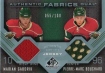 2007-08 SP Game Used Authentic Fabrics Duals #AF2GB Marian Gbork / Pierre-Marc Bouchard