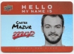 2025-26 Upper Deck MVP Hello My Name Is Stickers #HNI20 Carter Mazur