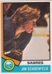 1974-75 O-Pee-Chee #121 Jim Schoenfeld