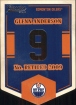 2012-13 Classics Signatures Banner Numbers #32 Glenn Anderson