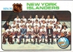 1975-76 Topps #92 Islanders Team CL