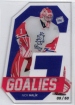 2021 MK Czech Ice Hockey Team Goalies Red Die-cut #12 Nick Malk