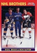 1991-92 Score Canadian Bilingual #268 The Sutter Brothers/Rich Sutter/Brian Sutter/Ron Sutte