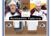 2013-14 SP Game Used Authentic Fabrics Dual Patches #AF2SH Joe Sakic / Milan Hejduk