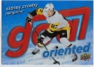 2025-26 Upper Deck Goal Oriented #GO18 Sidney Crosby