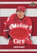 2025-26 Upper Deck Detroit Red Wings Centennial Motor City Materials #MCMGN Gustav Nyquist