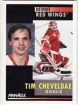 1991-92 Pinnacle #21 Tim Cheveldae