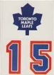 1987-88 Topps Sticker Inserts #13 Toronto Maple Leafs