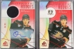 2024-25 SP Game Used Jersey Autographs Premium Memorabilia Gold #212 Mason Morelli /49