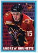 1999/2000 Panini NHL Hockey / Andrew Brunette