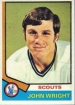 1974-75 Topps #156 John Wright RC