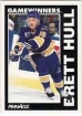 1991-92 Pinnacle #356 Brett Hull GW