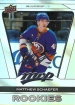 2025-26 UD MVP Silver Collection Silver Script #275 Matthew Schaefer RC
