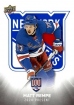 2025-26 Upper Deck New York Rangers Centennial White#100 Matt Rempe