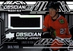 2022-23 UD Black Obsidian Rookies Jerseys #ORJLR Lukas Reichel