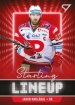 2021-22 SportZoo Tipsport ELH Starling Lineup #SLU32 Jakub Nakldal