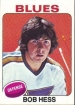 1975-76 Topps #264 Bob Hess RC