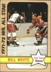 1972-73 Topps #128 Bill White AS2 DP