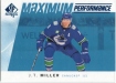 2024-25 SP Authentic Maximum Performance Blue #MP15 J.T. Miller