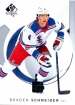 2024-25 SP Authentic #58 Braden Schneider