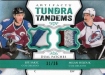 2013-14 Artifacts Tundra Tandems Patches Emerald #TTSH Joe Sakic / Milan Hejduk