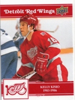2025-26 Upper Deck Detroit Red Wings Centennial #62 Kelly Kisio