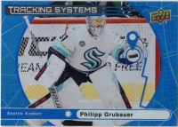 2025-26 Upper Deck Tracking Systems #TS12 Philipp Grubauer