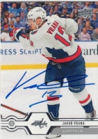 2019-20 Upper Deck #315 Jakub Vrna + originln podpis