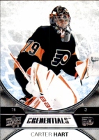 2021-22 Upper Deck Credentials #25 Carter Hart