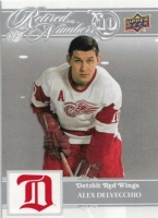 2025-26 Upper Deck Detroit Red Wings Centennial Cougars #198 Alex Delvecchio RN