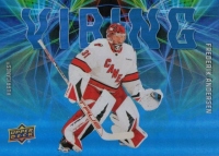 2025-26 Upper Deck Vibing #VB2 Frederik Andersen