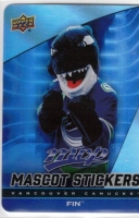 2025-26 Upper Deck MVP Mascot Stickers #MS26 Fin The Whale