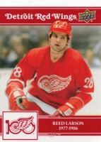 2025-26 Upper Deck Detroit Red Wings Centennial #19 Reed Larson