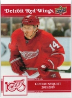 2025-26 Upper Deck Detroit Red Wings Centennial #17 Gustav Nyquist