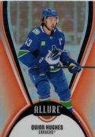 2025-26 Upper Deck Allure Red Rainbow #63 Quinn Hughes