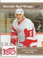2025-26 Upper Deck Detroit Red Wings Centennial Gold #7 Jason Woolley