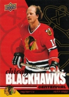2025-26 Upper Deck Chicago Blackhawks Centennial Yellow #30 Reg Kerr