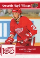 2025-26 Upper Deck Detroit Red Wings Centennial #48 Martin Lapointe