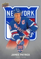 2025-26 Upper Deck New York Rangers Centennial Box Set #27 James Patrick