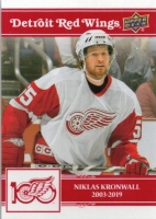 2025-26 Upper Deck Detroit Red Wings Centennial #21 Niklas Kronwall