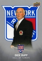 2025-26 Upper Deck New York Rangers Centennial #126 Dick Duff HOF
