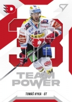 2022-23 SportZoo Tipsport ELH Team Power #TP18 Tom Hyka
