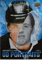 2025-26 Upper Deck UD Portraits #P20 Brandt Clarke