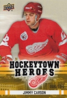 2025-26 Upper Deck Detroit Red Wings Centennial Hockeytown Heroes Centennial #HH16 Jimmy Carson