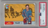 1968-69 Topps #77 Jean Ratelle PSA Gradace 8