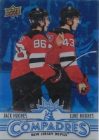 2025-26 Upper Deck Compadres #CM5 Jack Hughes / Luke Hughes