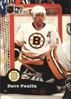 1991-92 Pro Set #12 Dave Poulin