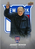 2025-26 Upper Deck New York Rangers Centennial #114 Johnny Bower HOF