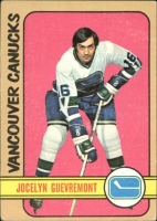 1972-73 Topps #75 Jocelyn Guevremont DP